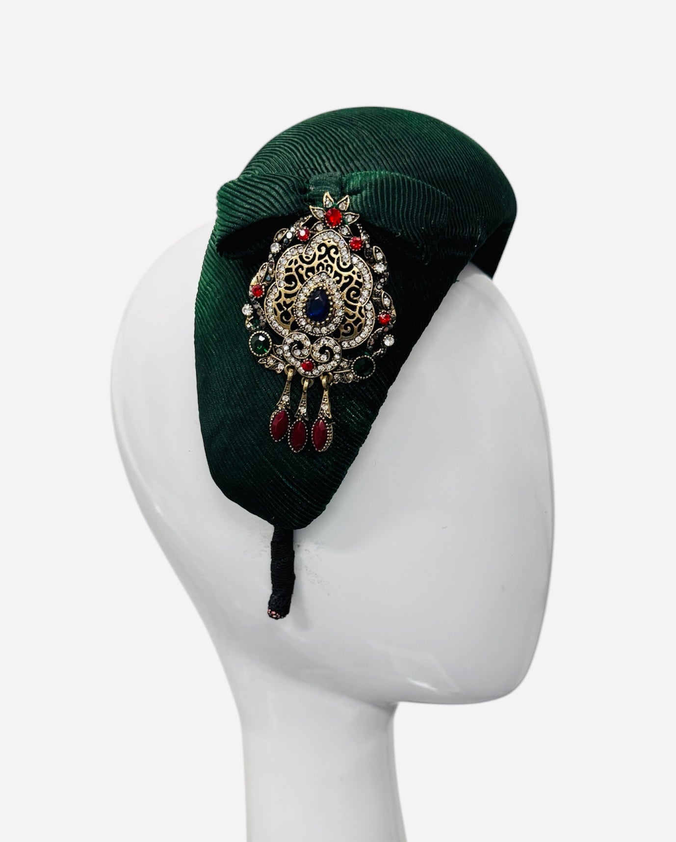 Green Bandeau Headband