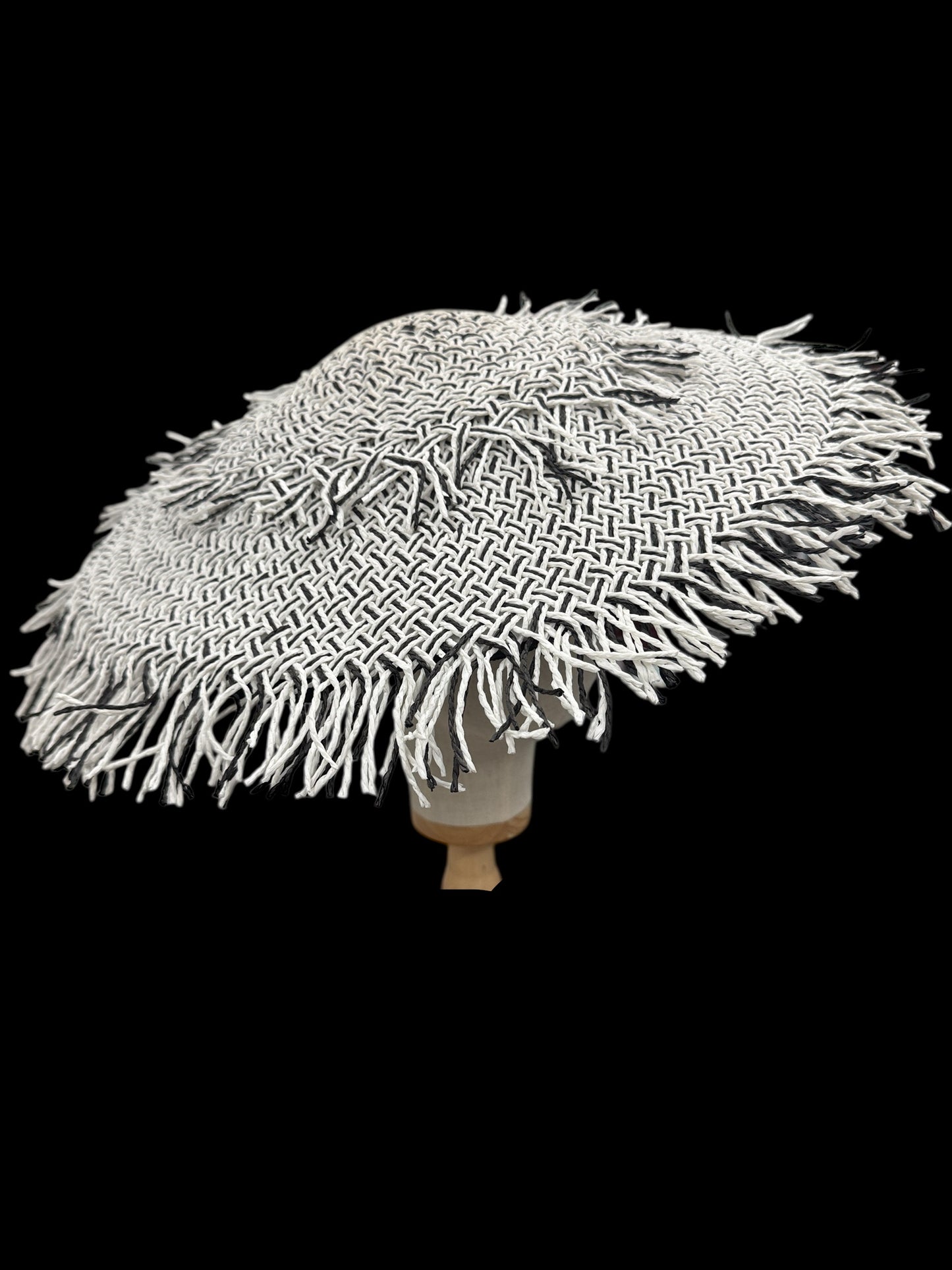 White Black Dior Brim