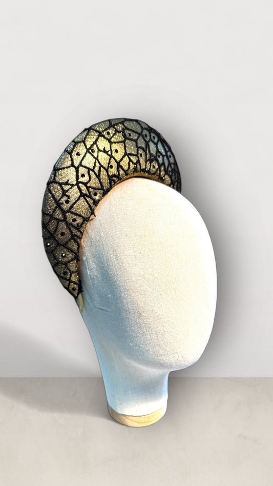 Noir Lace Halo Headband