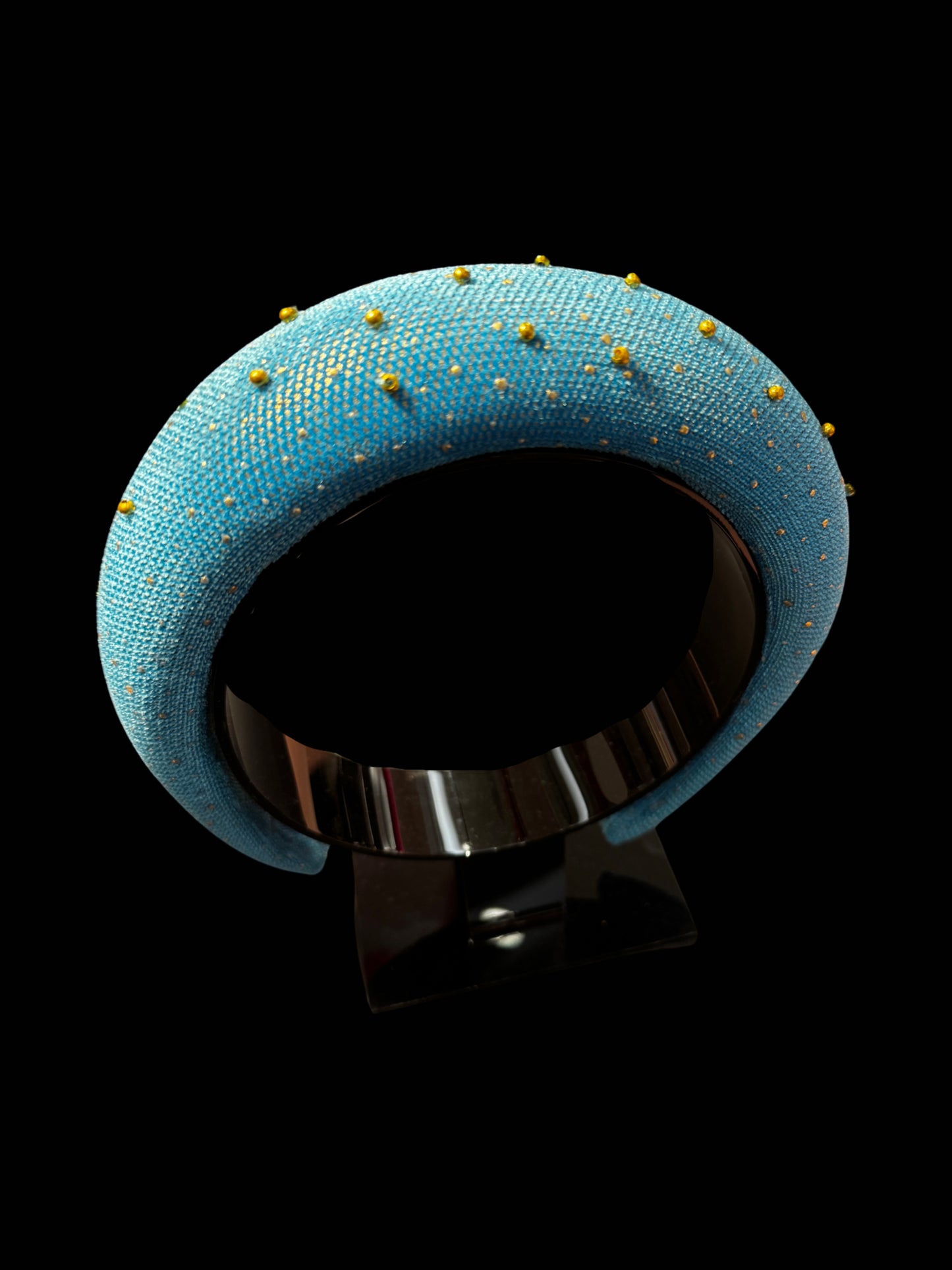 Blue Mesh Headband