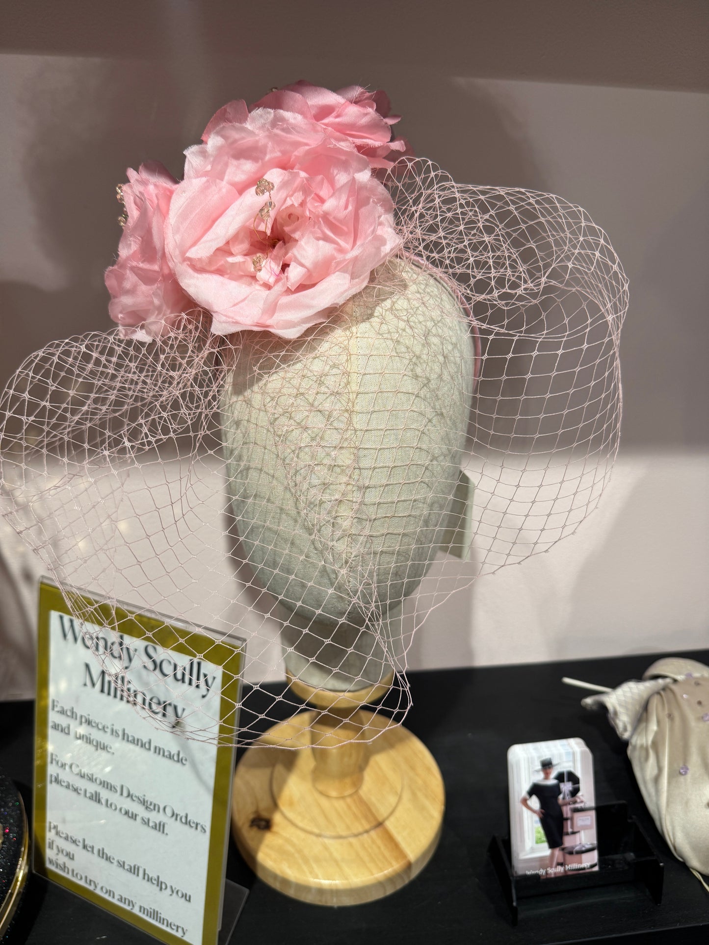 Pink Flower Headpiece