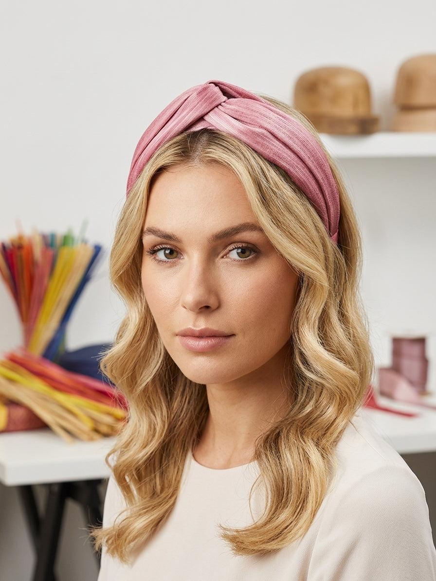 Dusky Pink Turband Headband