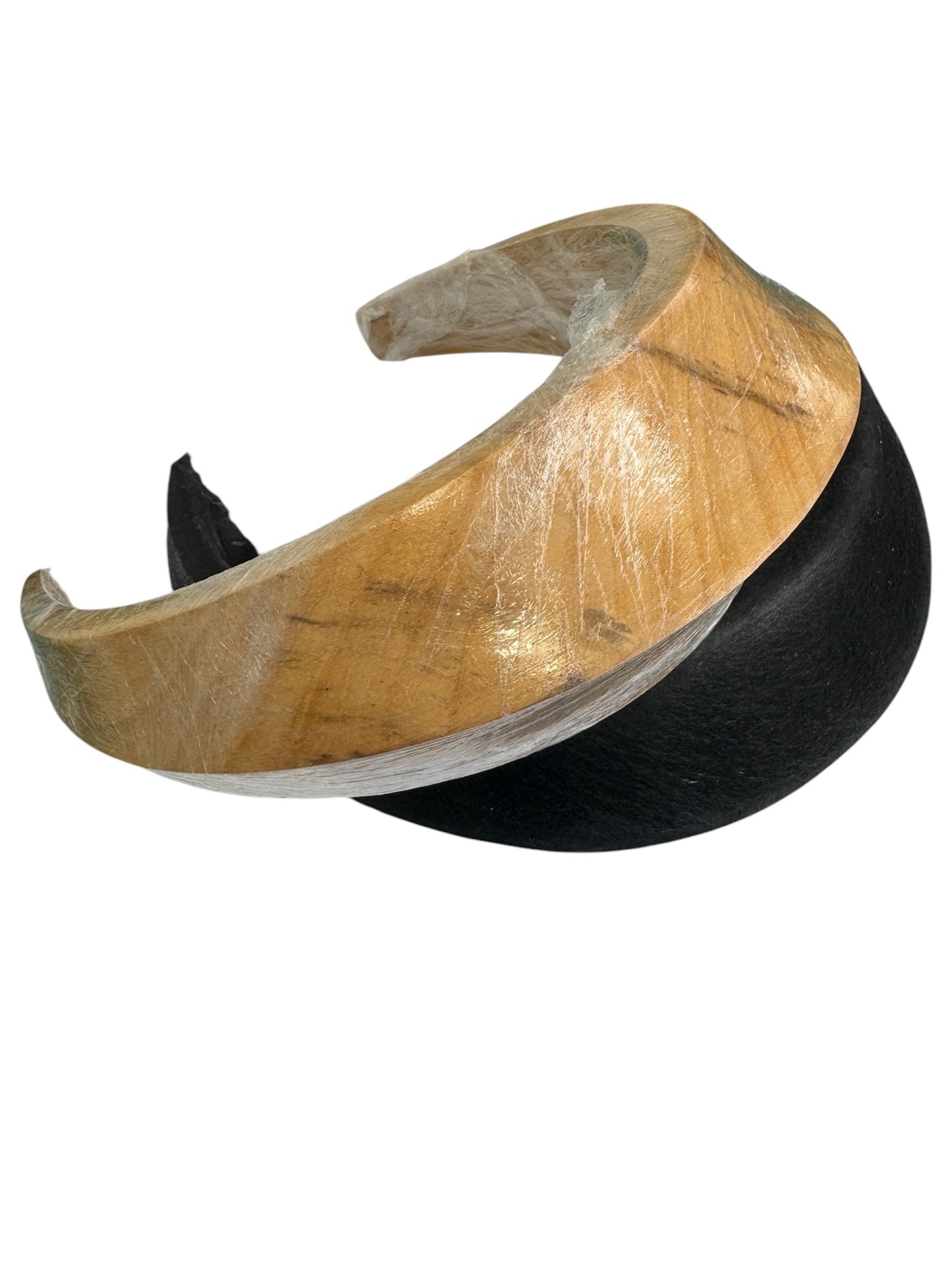 Burgundy Velvet Halo Crown