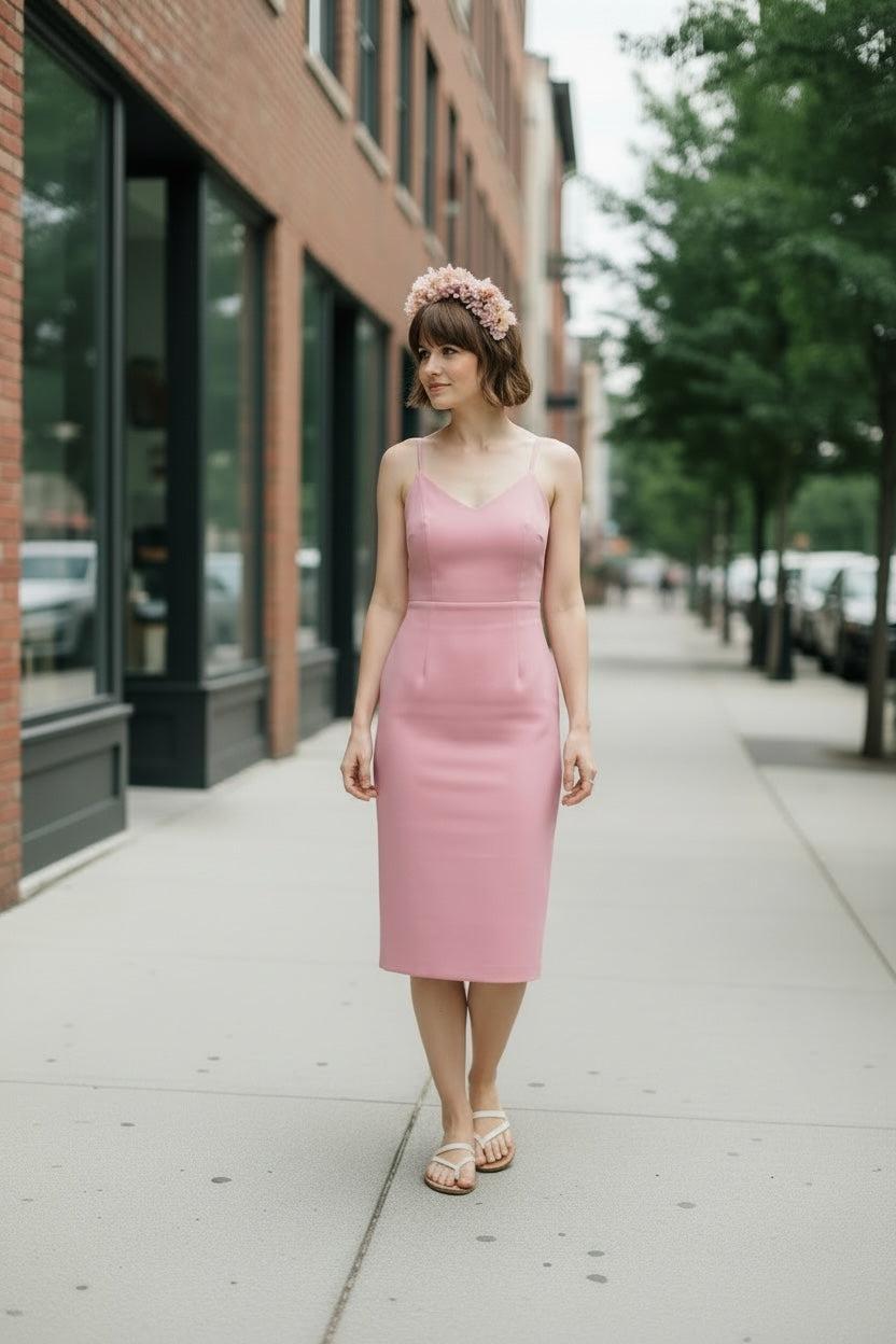 Vintage Floral Headband in Pinks