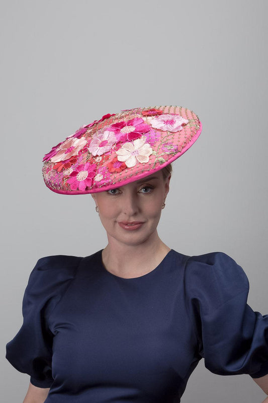 Rose Pink Floral Dior Brim