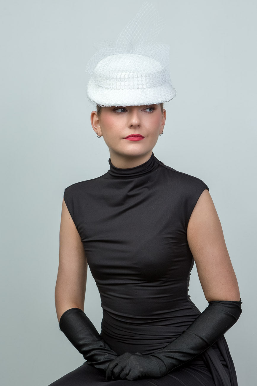 Short Brim Vintage Style Hat