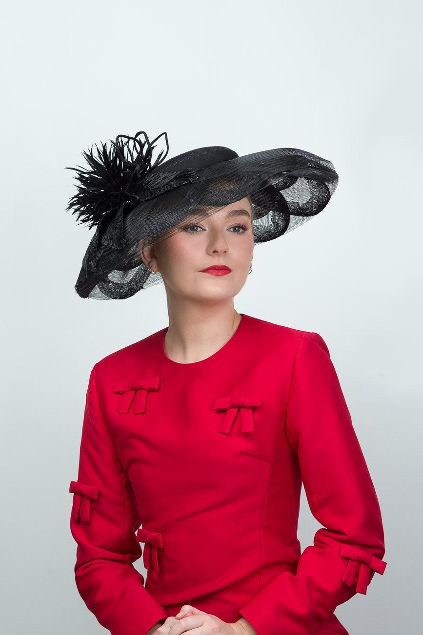 Black Crinoline Dior Brim