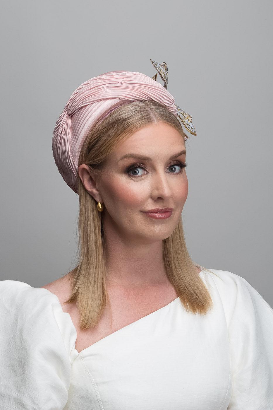 Pink Pastel Fabric Pillbox