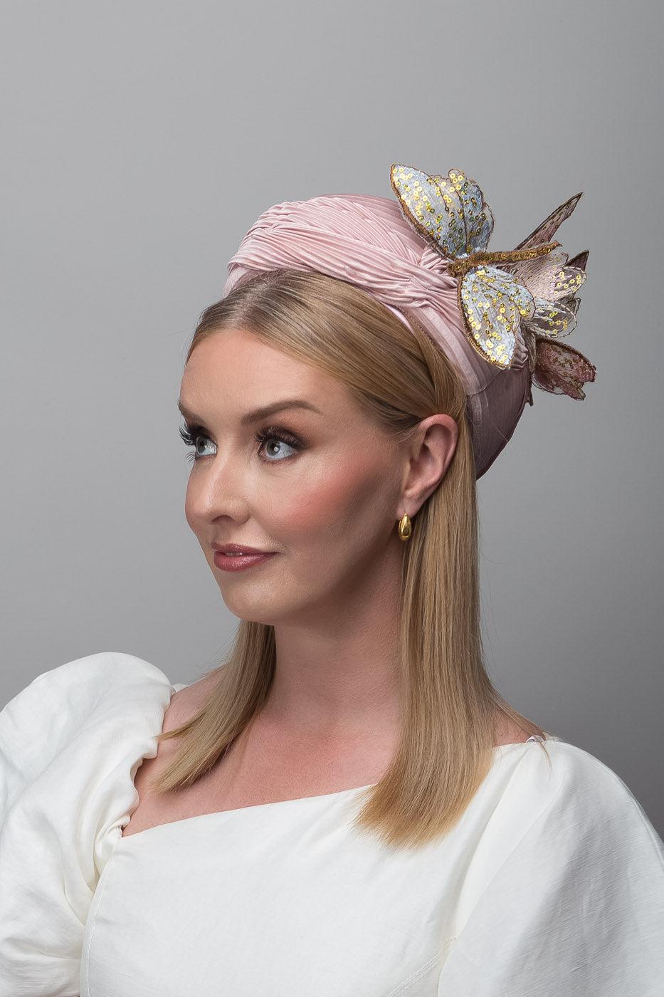 Pink Pastel Fabric Pillbox