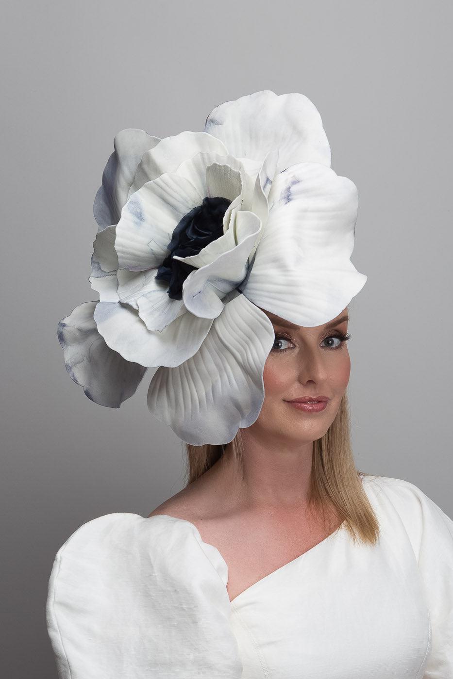 Pastel Navy Large Flower