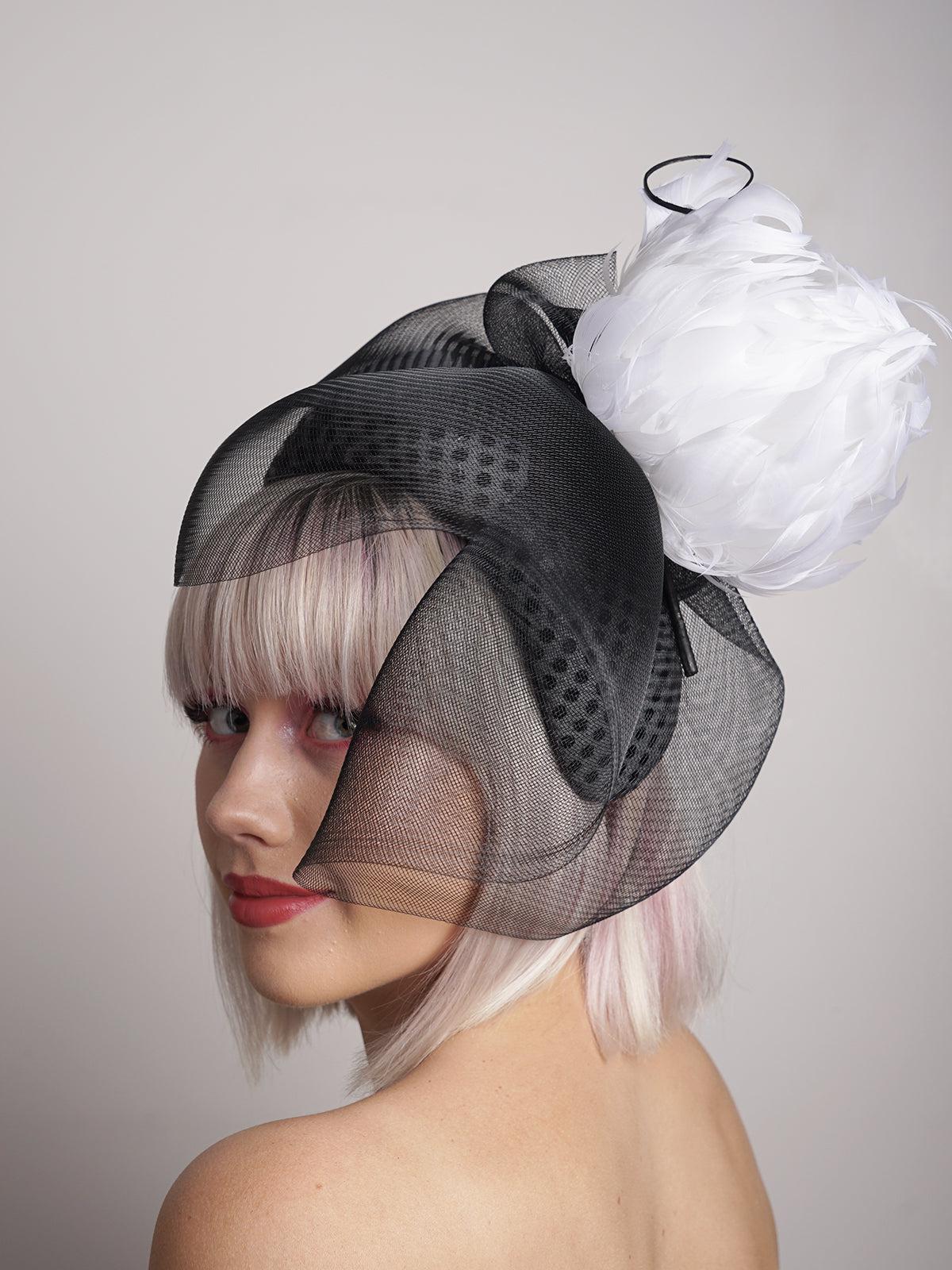 Black Crown White Feather