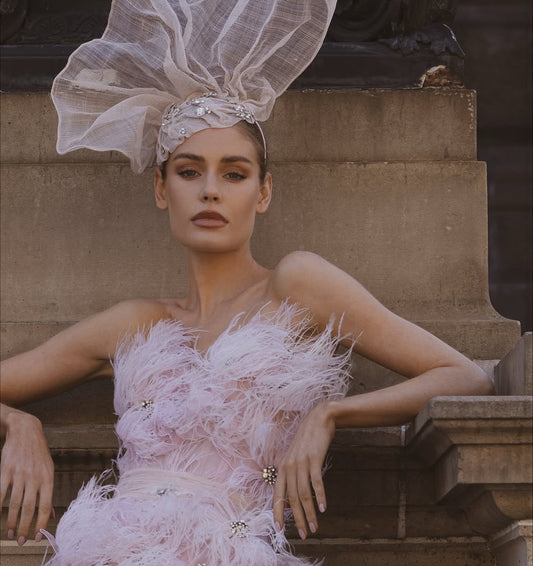 Spring 2025- Pretty in Pinks- some of the millinery from 2025