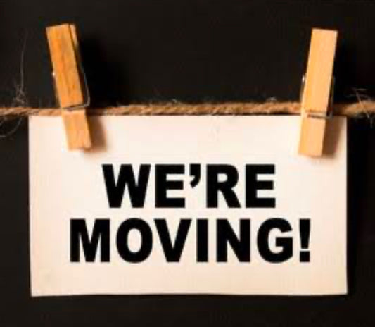 We are moving! new location TBA