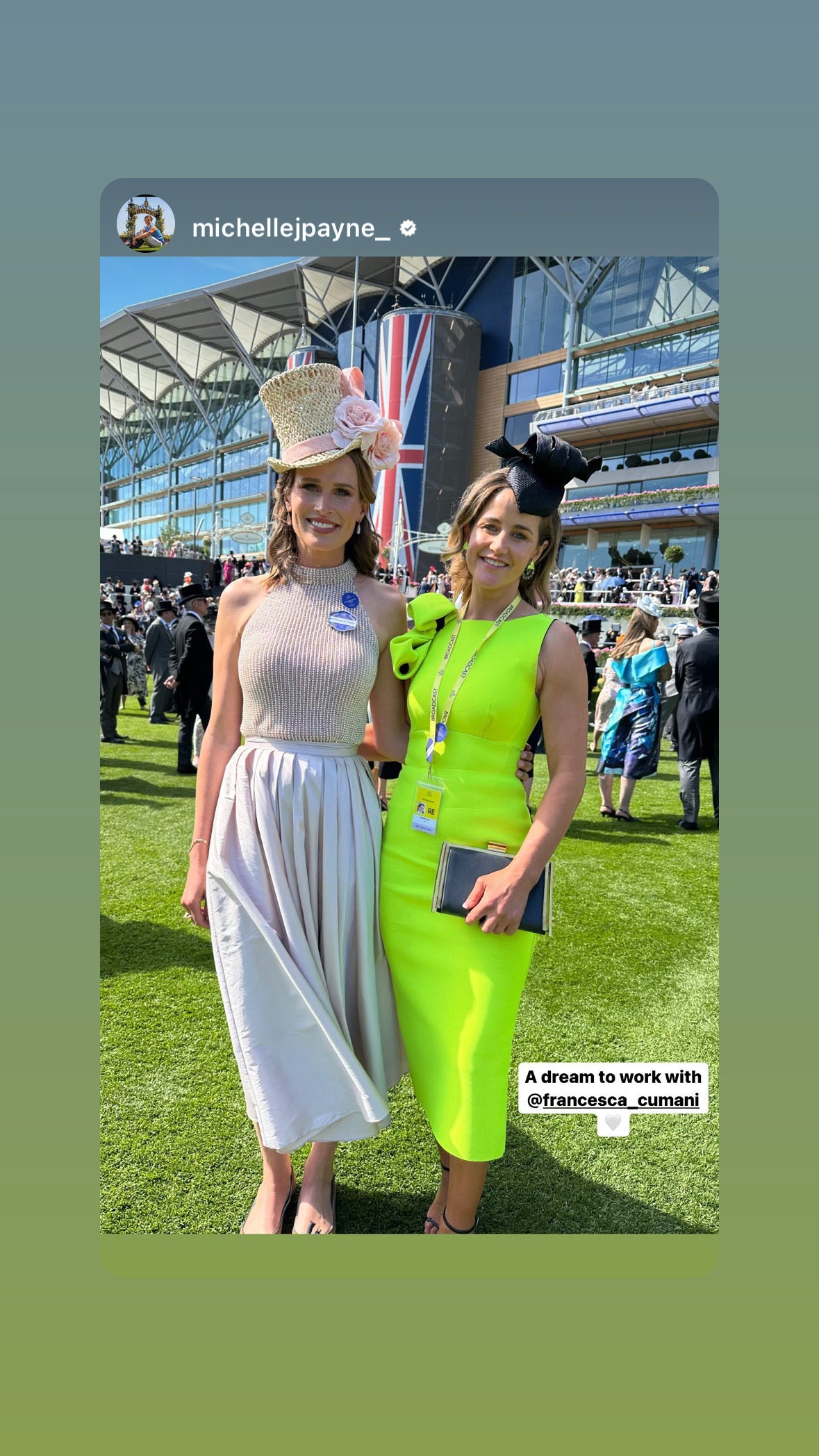 Michelle Payne at Ascot 2024.