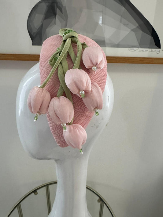 Tulip Pink Bandeau Headband