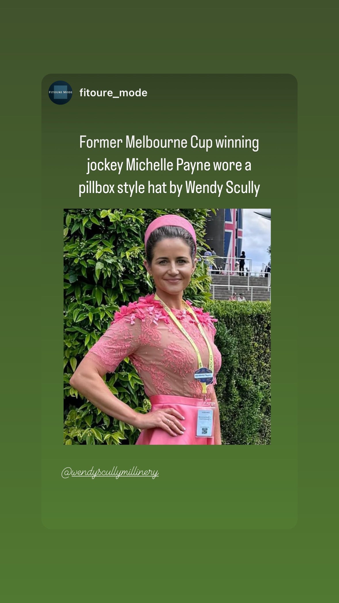 Michelle Payne at Ascot 2024.