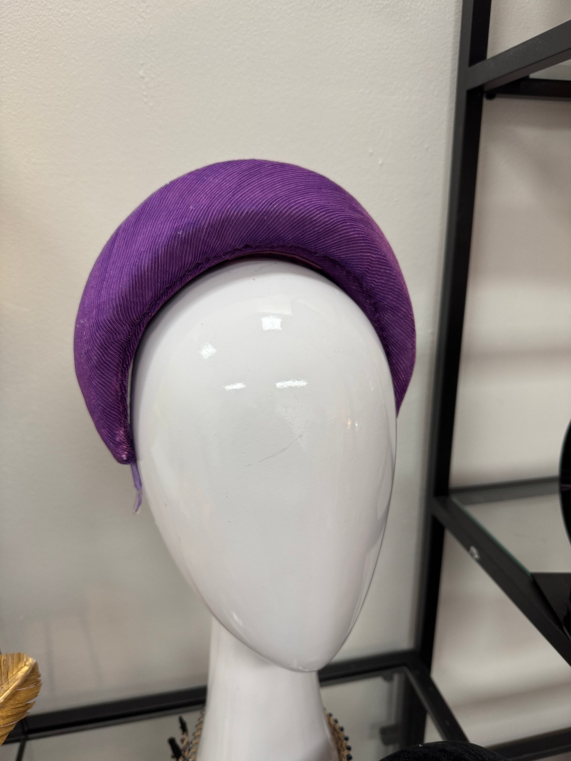 Purple Fabric Headband