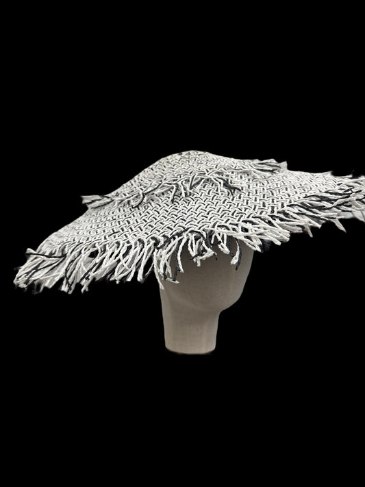 White Black Dior Brim