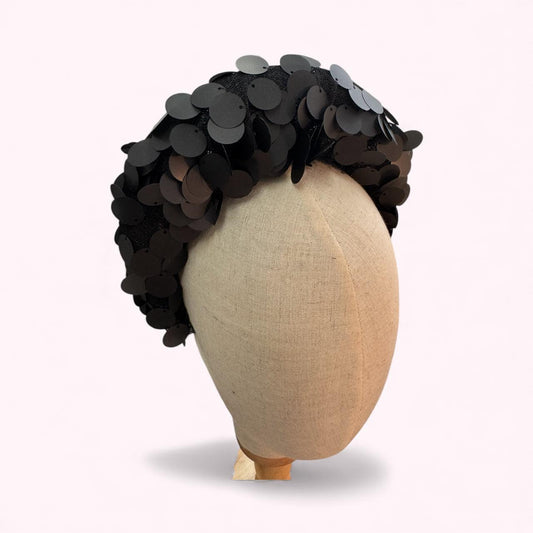 Black Sequin Headband