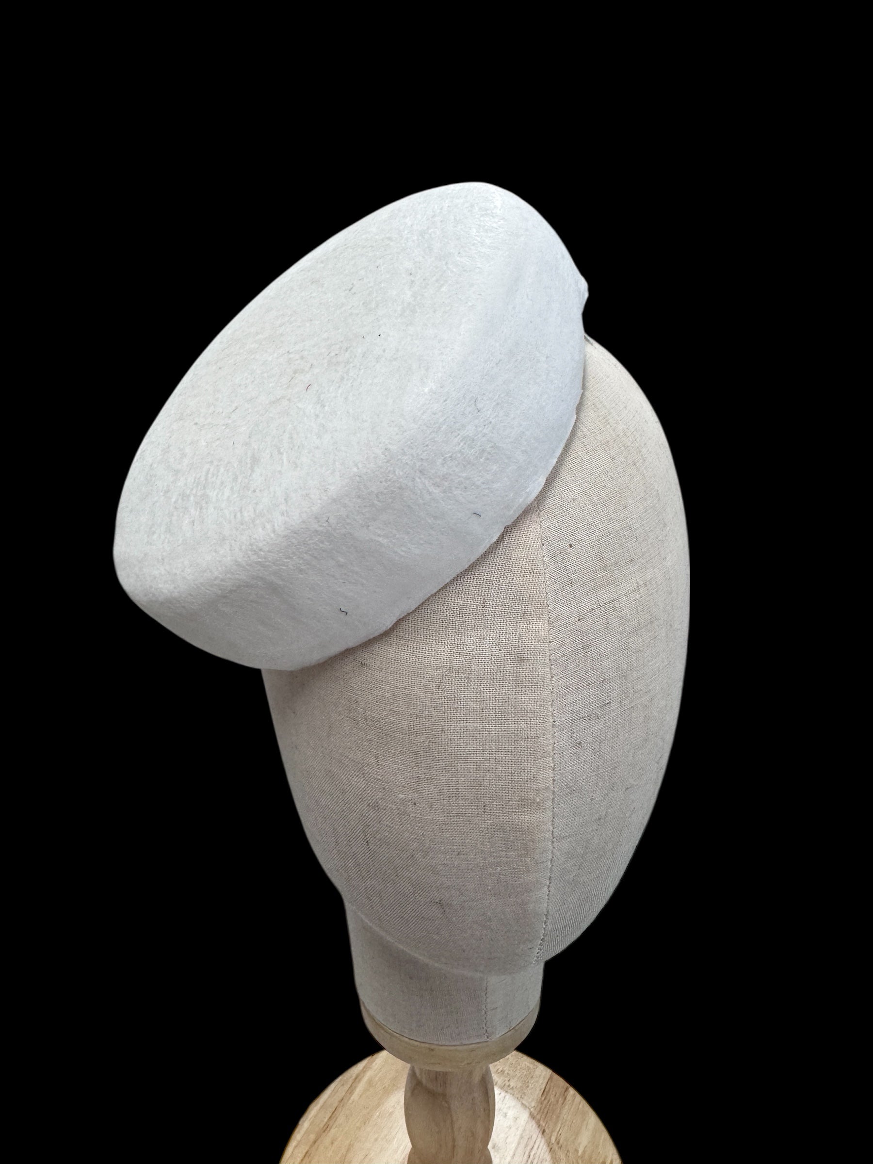India Button Pillbox Hat