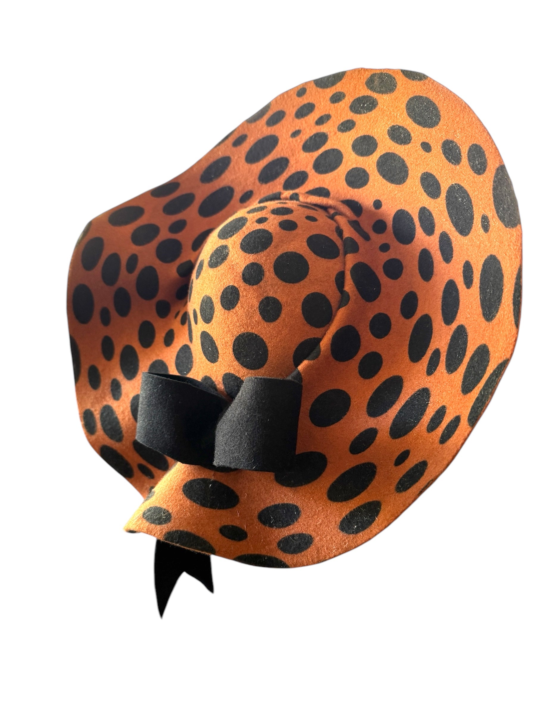 Black Spot Felt Hat