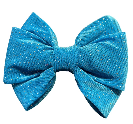 Blue Gold Spot Bow