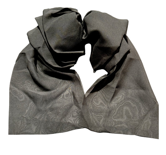 Black Chiffon Bow