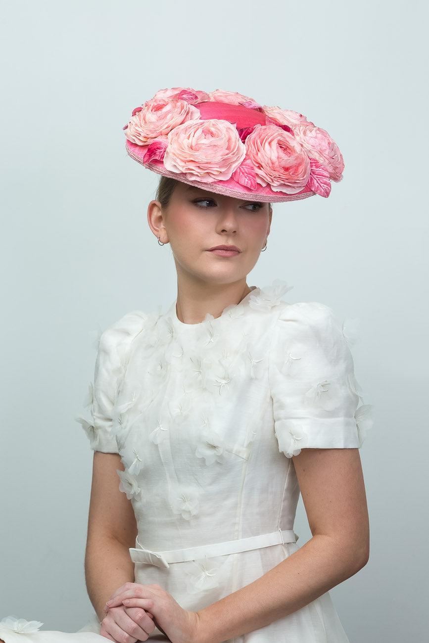 Pink Short Brimmed Hat