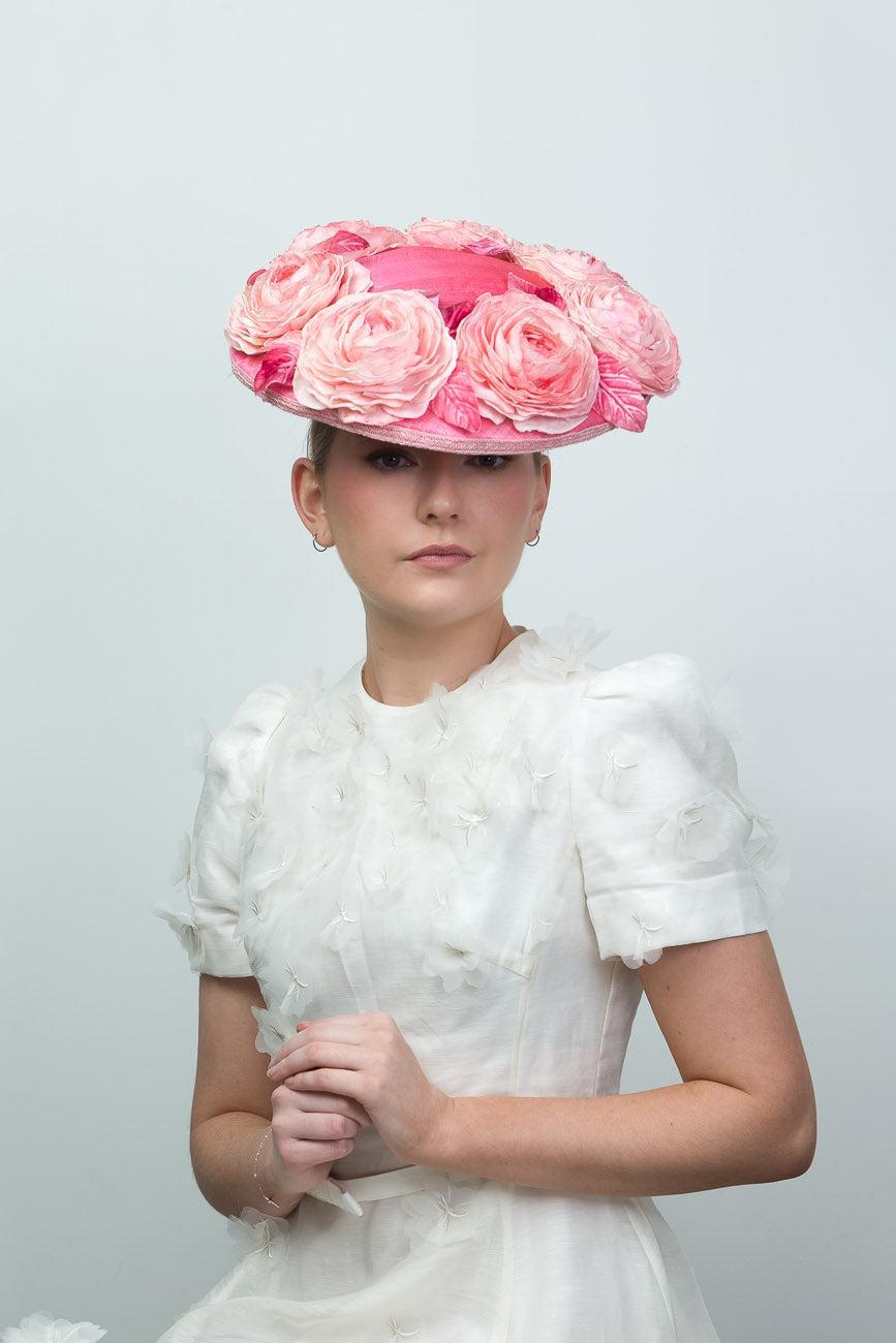 Pink Short Brimmed Hat