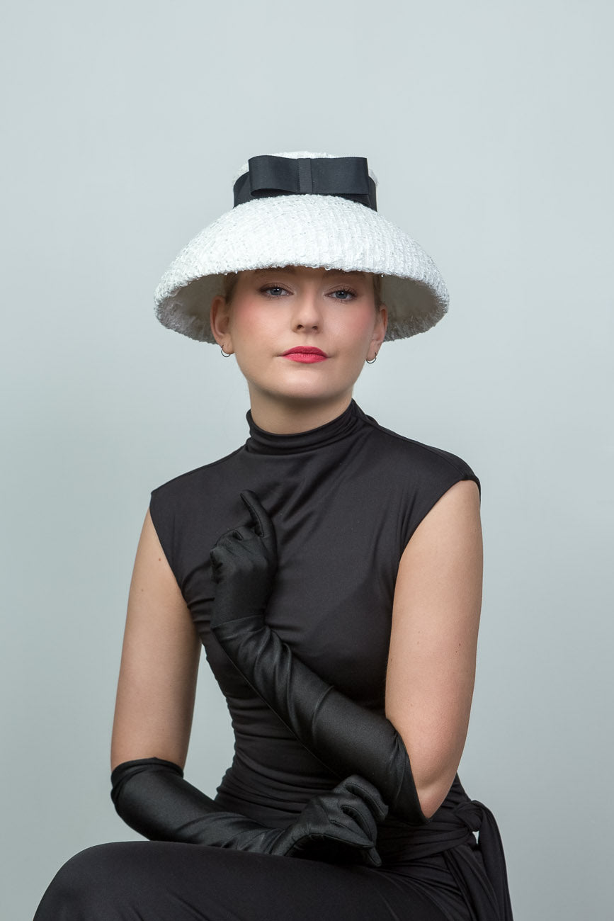 Audrey Style Brimmed Hat