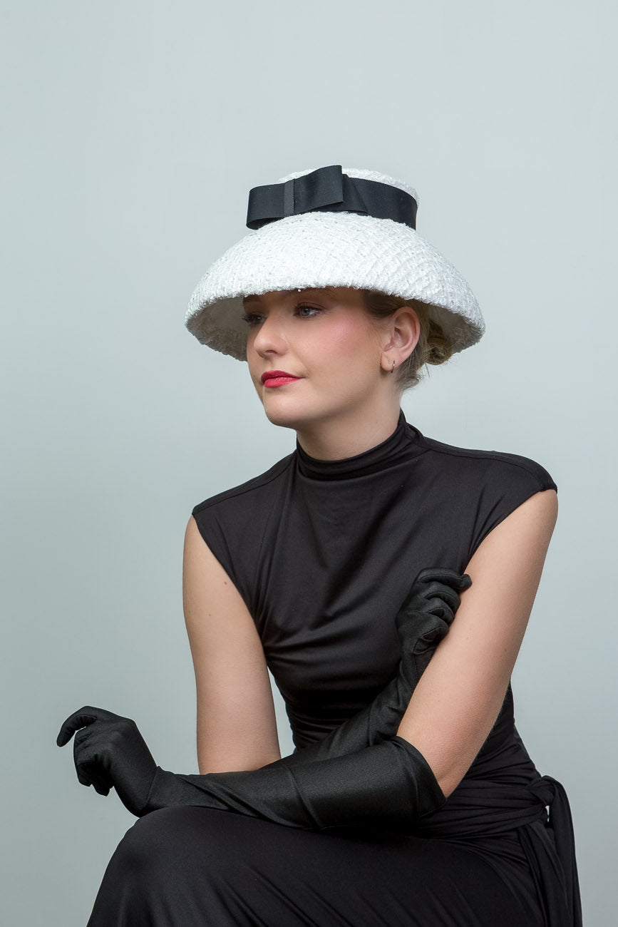 Audrey Style Brimmed Hat