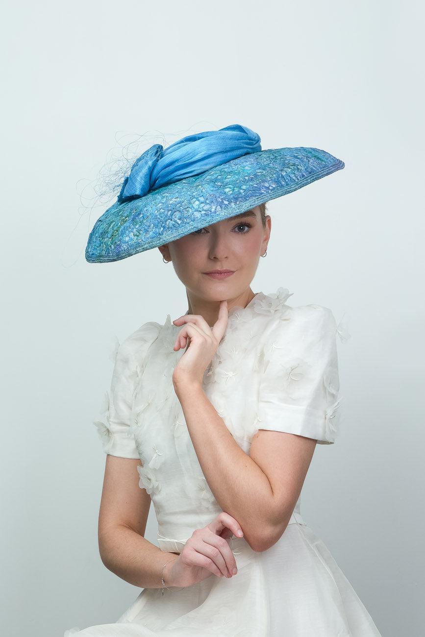 Sea Blue Green Dior Lace Brim