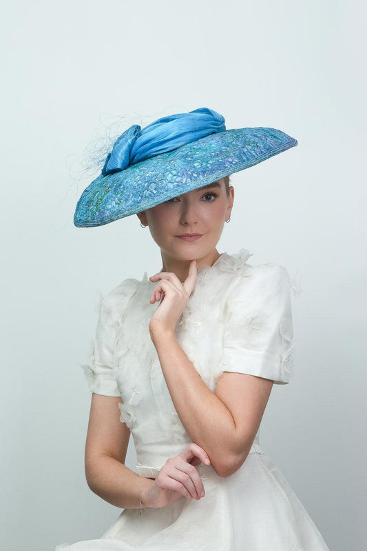 Sea Blue Green Dior Lace Brim