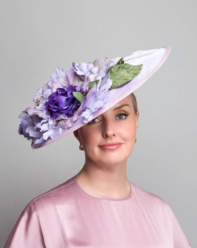 Lavender Flower Dior Brim