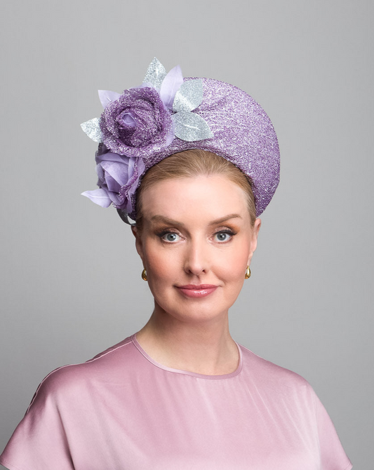 Lavender Fabric Halo
