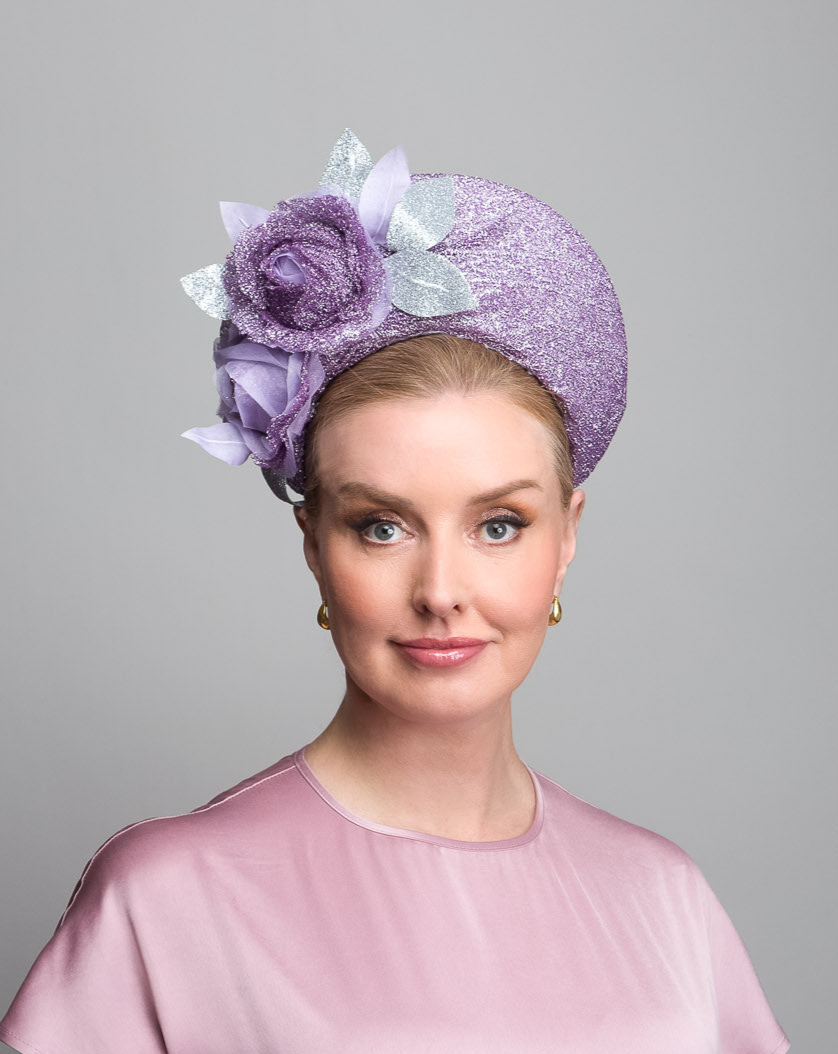 Lavender Fabric Halo