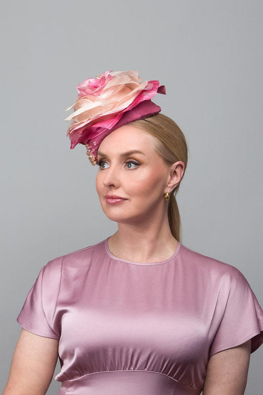 Pink Cerise Teardrop Hat