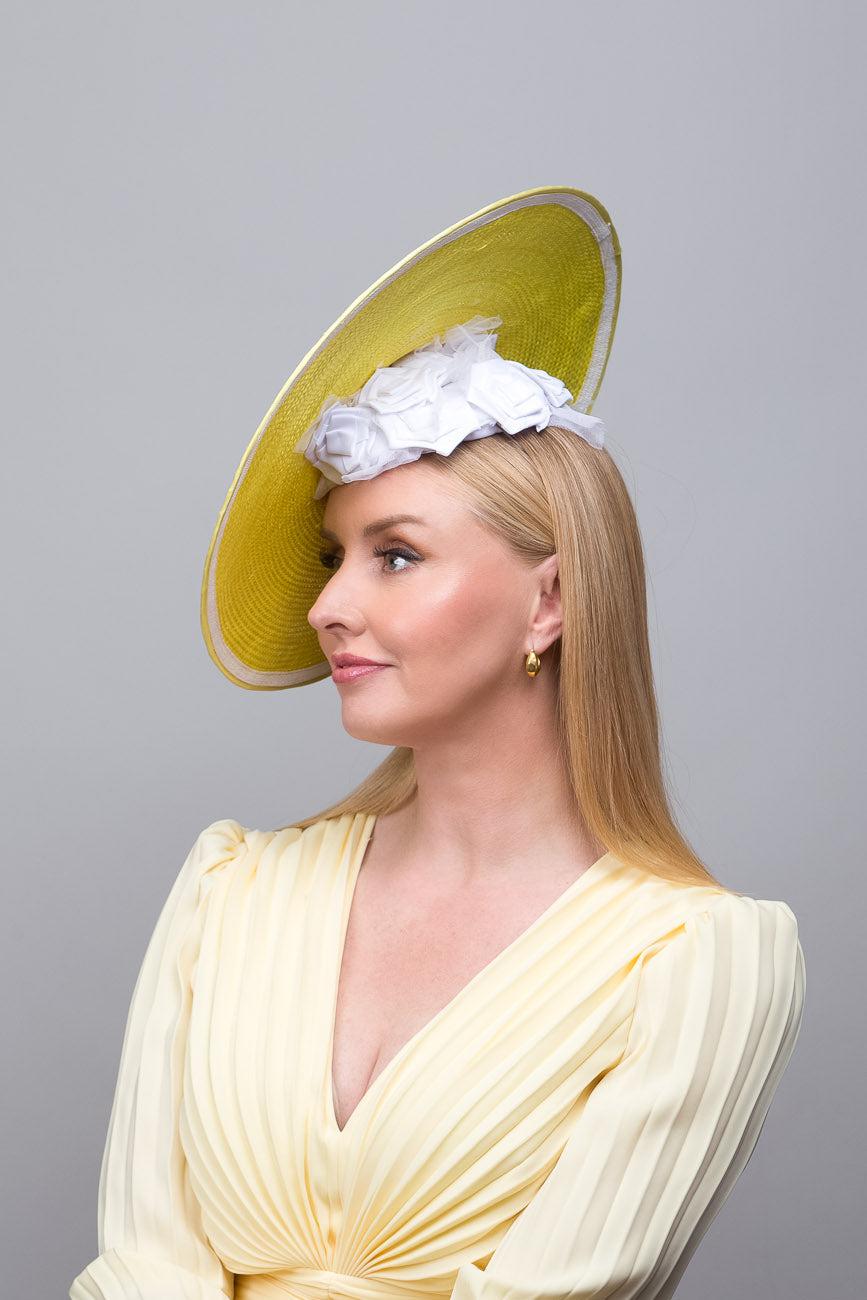 Yellow Straw Dior Hat