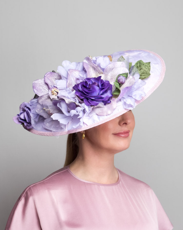 Lavender Flower Dior Brim