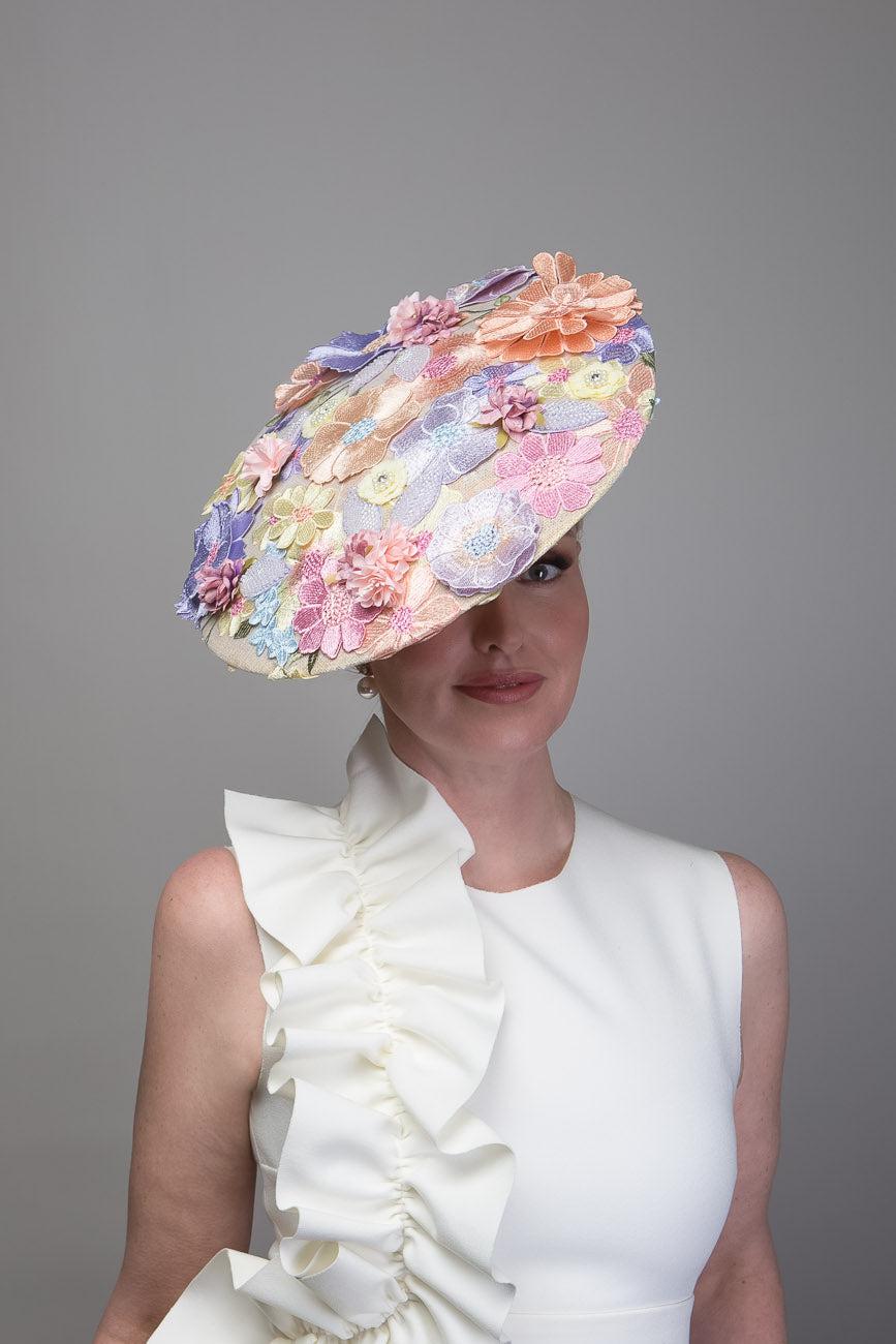 Pastel Lace Dior Brim