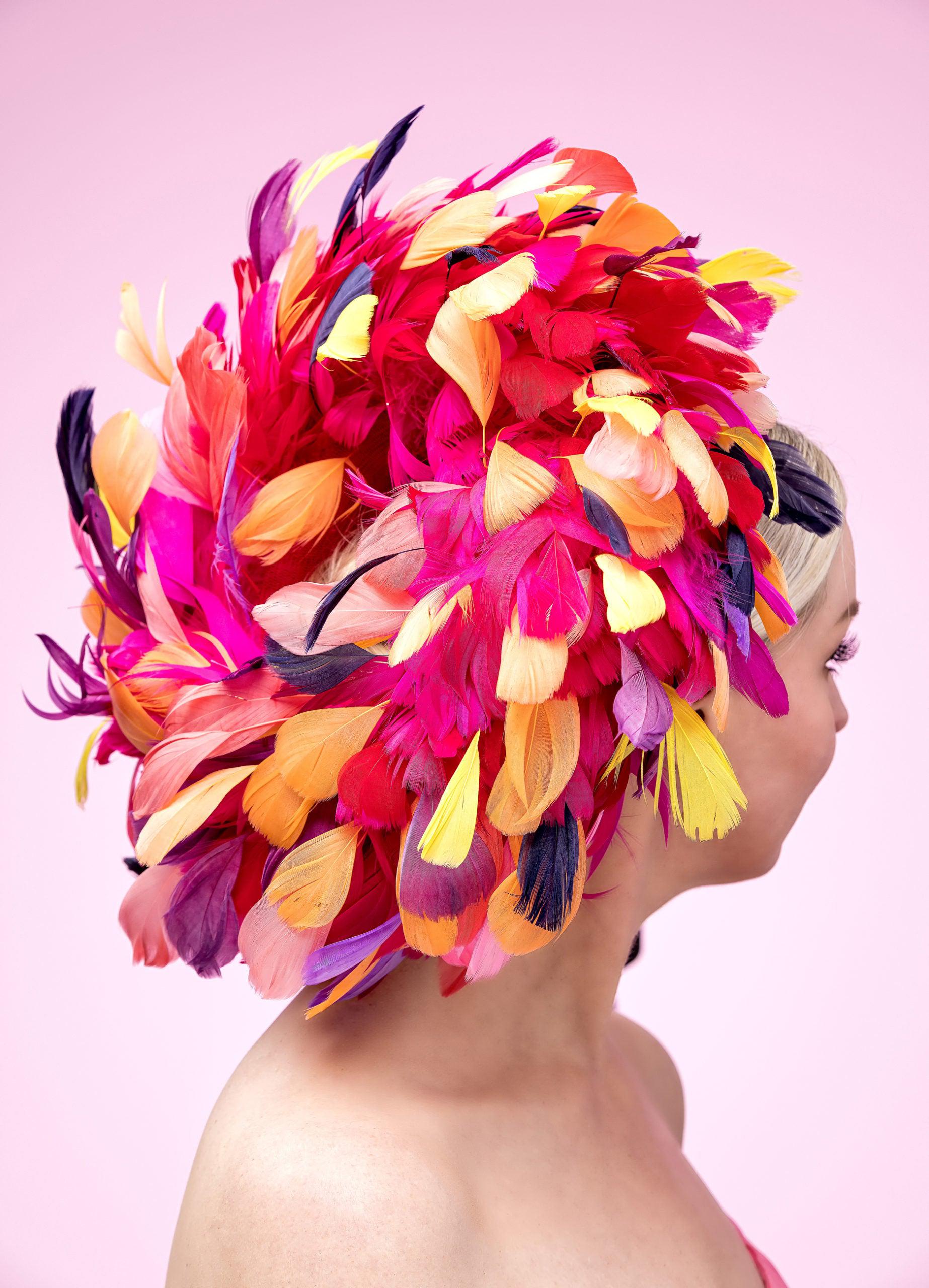 Carnival Feather Ring Hat