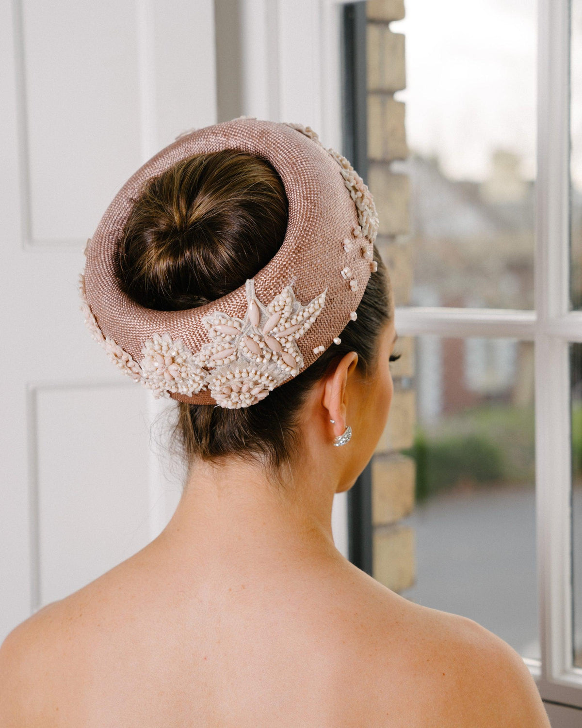 Hats With Rings Pale Pink Ring Hat – Wendy Scully Millinery